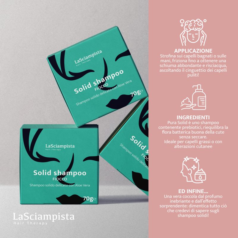 FIOCCO shampoo solido delicato - immagine 6